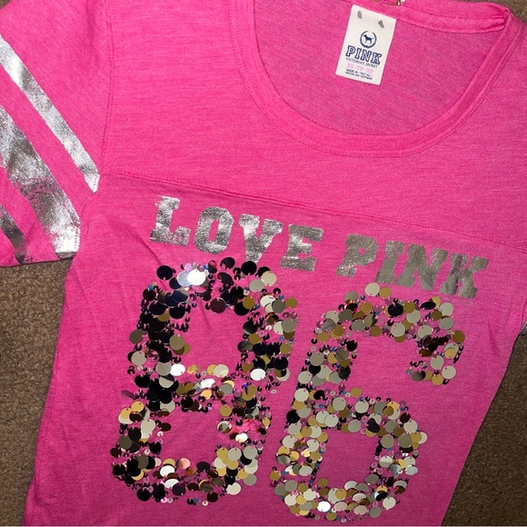 Pink Victoria's Secret Love Pink shirt - Picture 2 of 3
